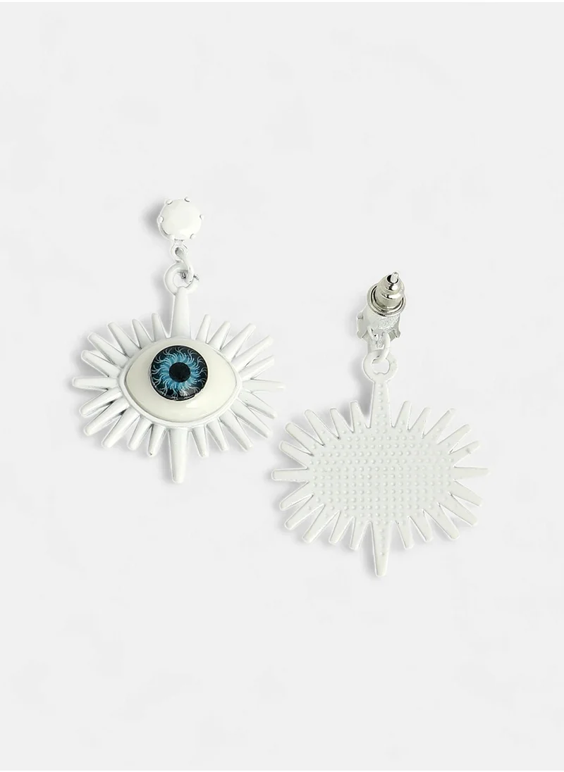 سوهي The Evil Eye's Ray Contemporary Drop Earrings