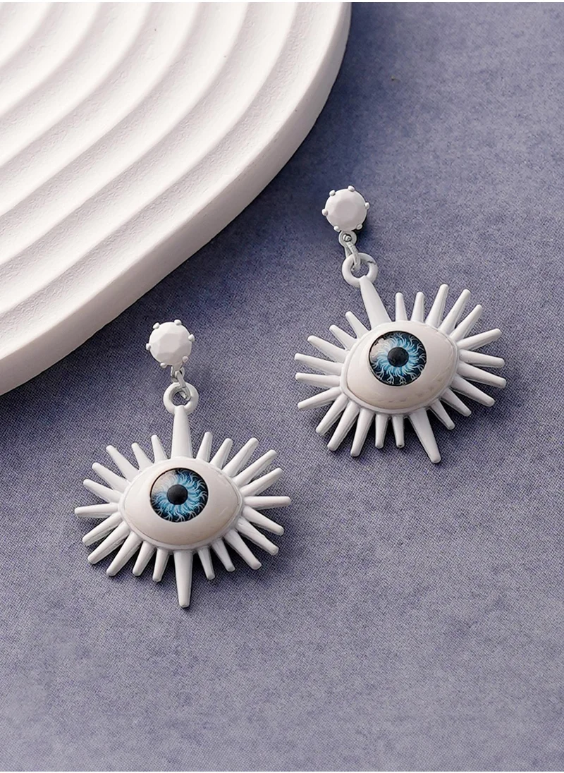 سوهي The Evil Eye's Ray Contemporary Drop Earrings