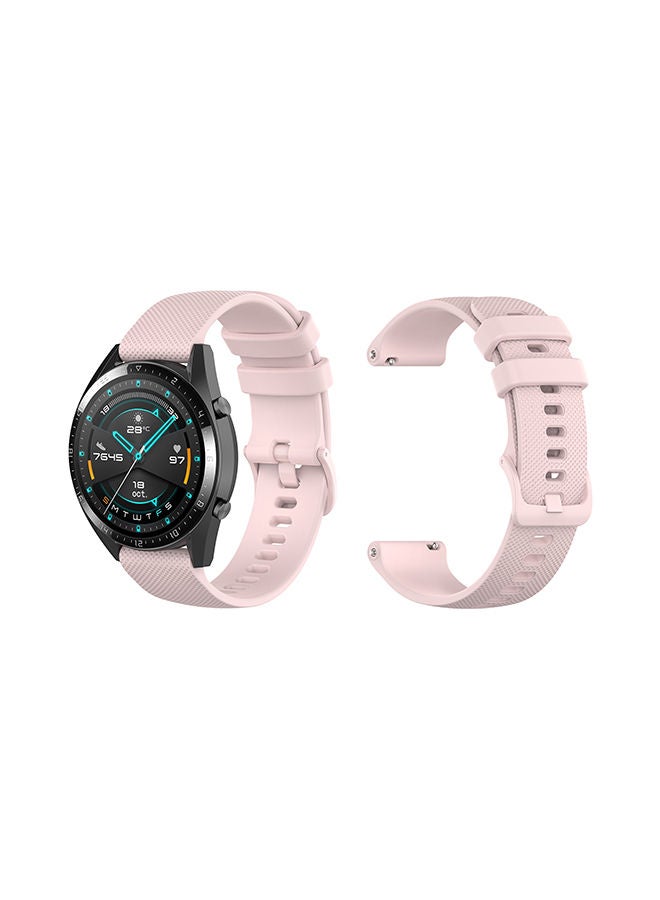 NIBEMINENT Replacement Band For Huawei Watch GT/GT 2 46mm Pink - Image 1