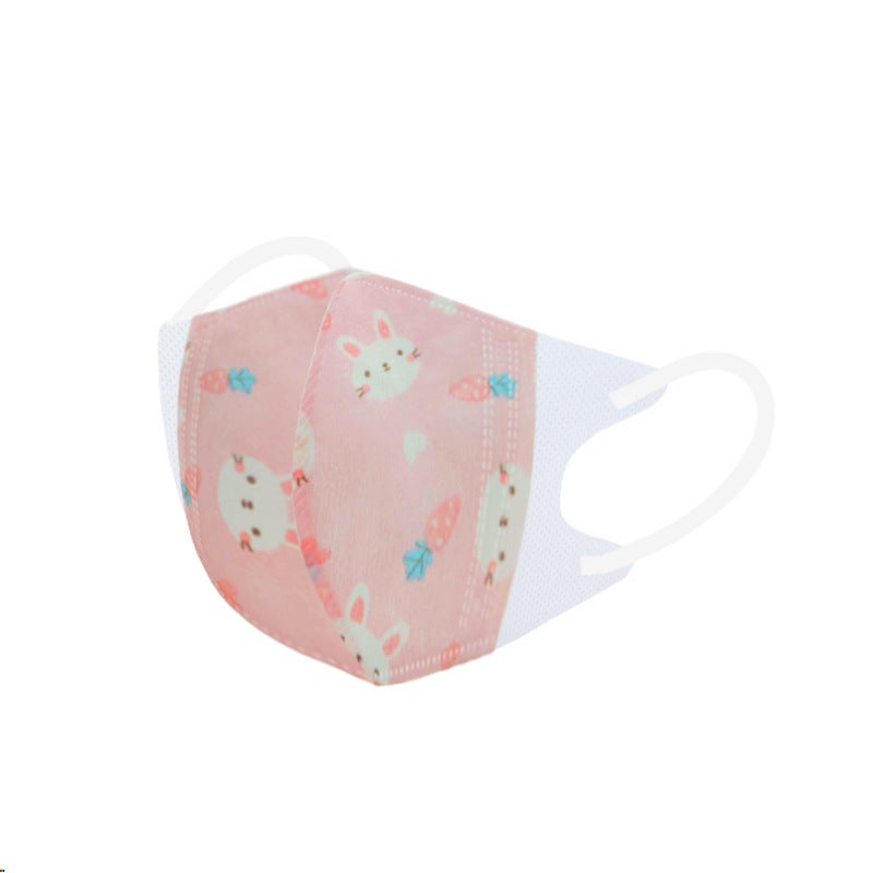 Children'S Mask 3D Disposable Male And Female Children'S Baby 0-12 Years Old Children'S Mask Separate Packaging - Image 1