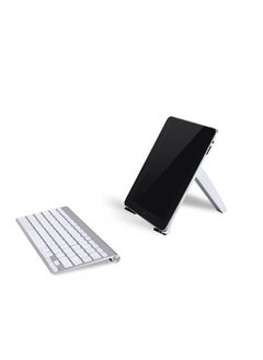 upergo UP-1 Aluminum Alloy Height Adjustable Laptop, Tablet Foldable Stand For upto 15.6" Laptop - White  - Image 3