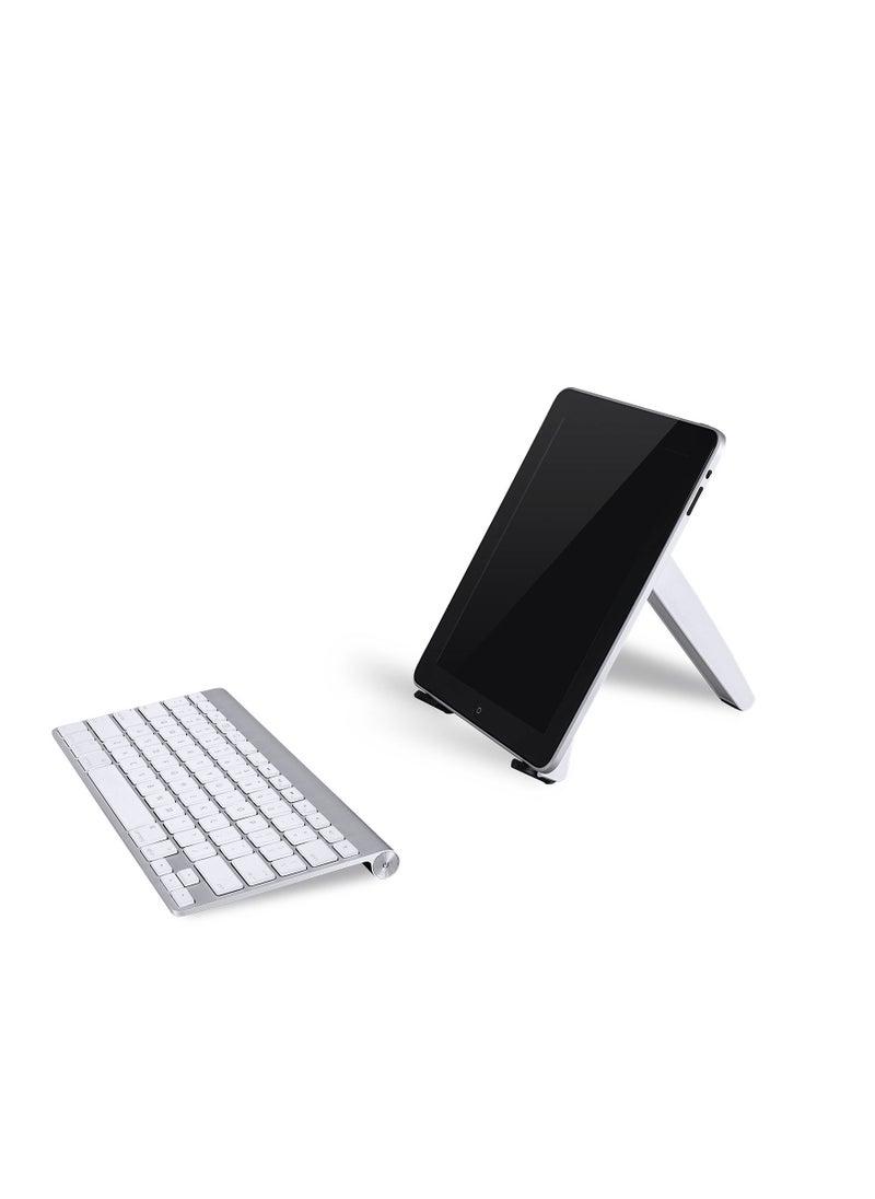 upergo UP-1 Aluminum Alloy Height Adjustable Laptop, Tablet Foldable Stand For upto 15.6" Laptop - White  - Image 3