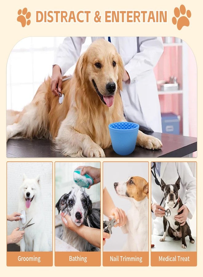 SmartTail Dog Lick Bowl,Anxiety Relief Non-Slip Silicone Treat Bowl,Durable Anti-Choking Long-Lasting Enrichment Slow Feeder Licking Mat for Small Medium Large Breed,Freezable BPA Free Silicone Dishwasher Safe - Image 2