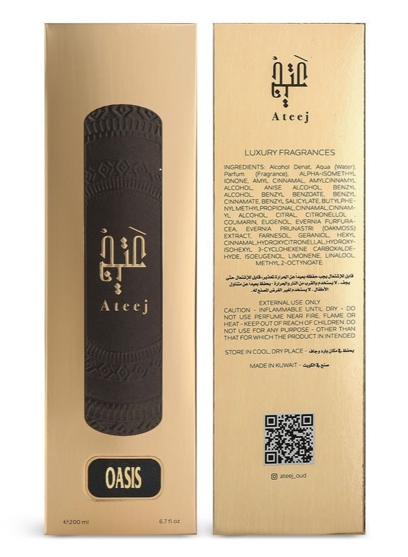 Ateej Oasis Light Fragrance 200ml - Image 2