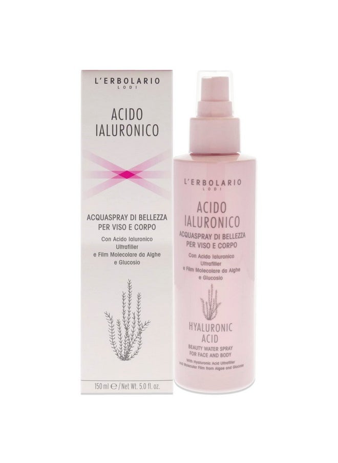 L'Erbolario L’Erbolario Hyaluronic Acid Beauty Water Spray For Face And Body Face Mist And Body Moisturizer Spray Skin Toner With Coconut Pulp 5 Oz  - Image 1