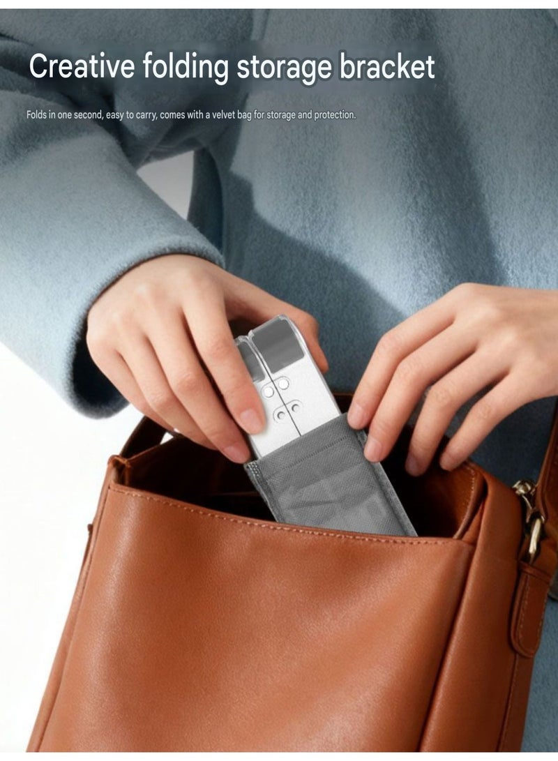 Cooling Fan Laptop Holder | Fully Adjustable Aluminum Foldable Desk Stand | Ergonomic Multi-Angle Riser for Notebook & Tablet - Image 5