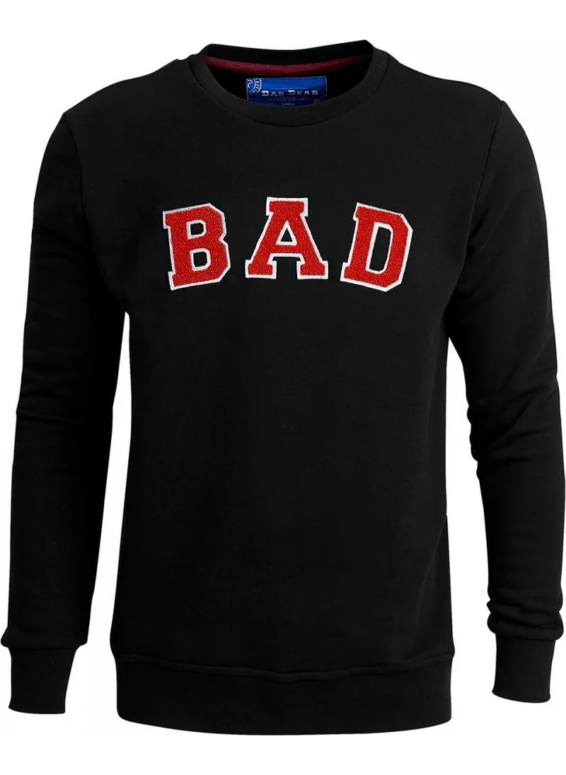 باد بير Bad Convex Men's Black Sweatshirt