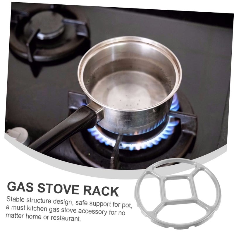 Galvanized Steel Wok Stand Stable Cooking Base for Gas Stove Slip Burner Ring - Image 5