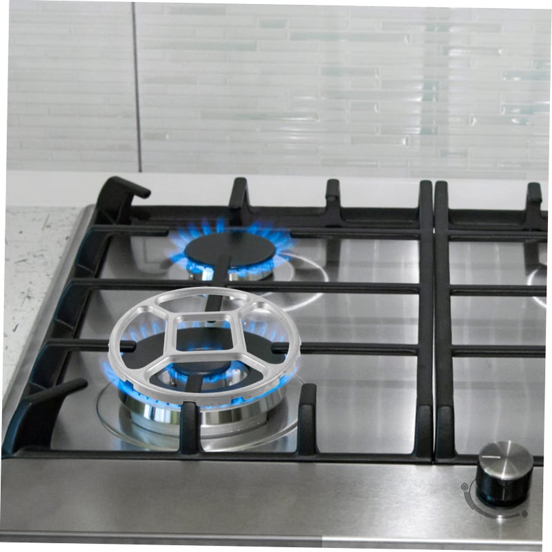 Galvanized Steel Wok Stand Stable Cooking Base for Gas Stove Slip Burner Ring - Image 3