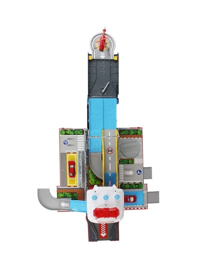 Loquat 120724 Assembling Fire Truck Multi-functional DIY Building Track Set 3+ Years  - Image 3