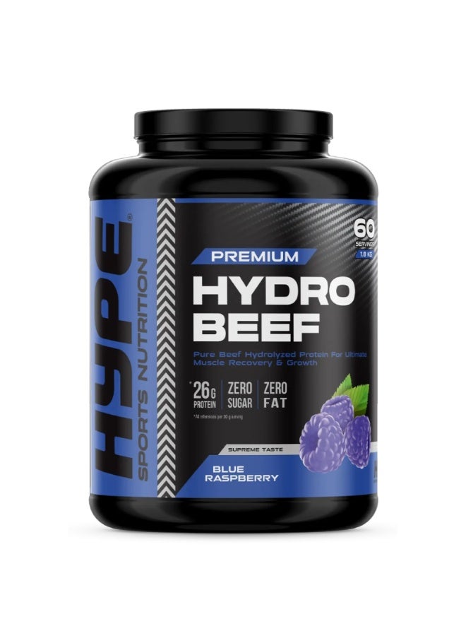 هايب بريميوم هيدرو بيف بلو رازبيري 1.8 كجم