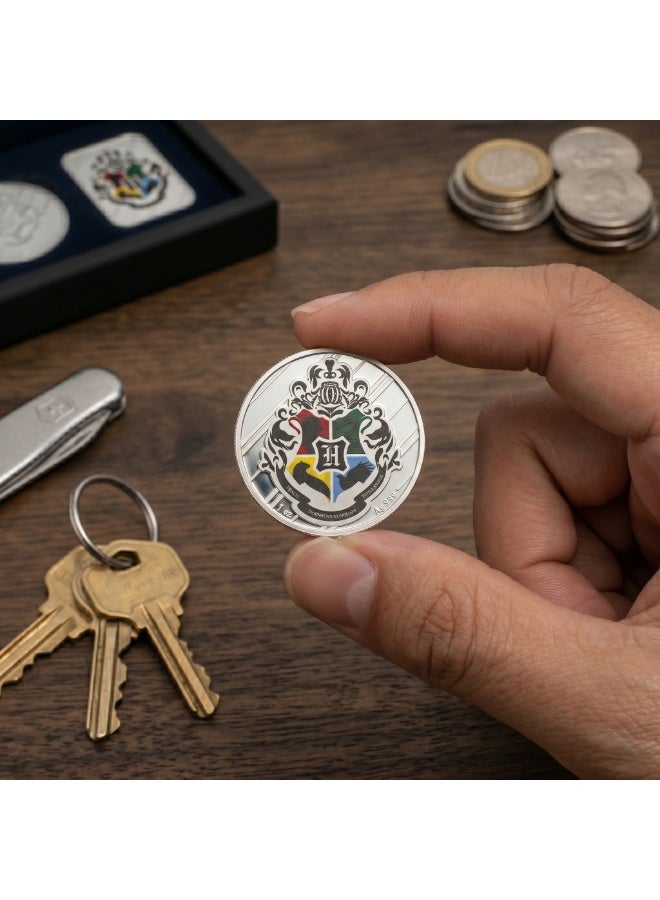 PAMP 1 oz Colorized Harry Potter Houses Gryffindor Silver Round (Proof-Like) - Image 5