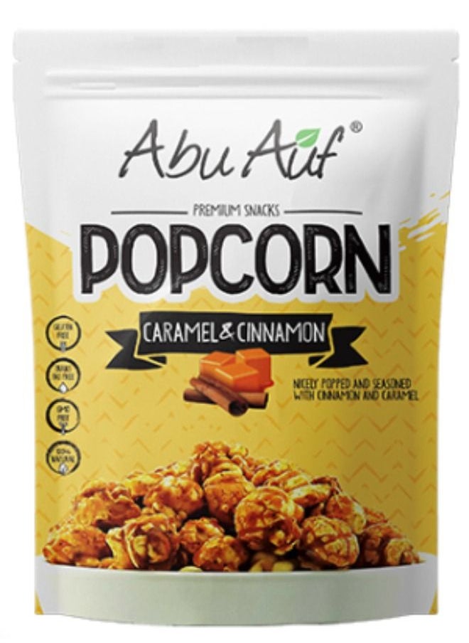 Abu Auf Caramel & Cinnamon Popcorn - 100 Gm 