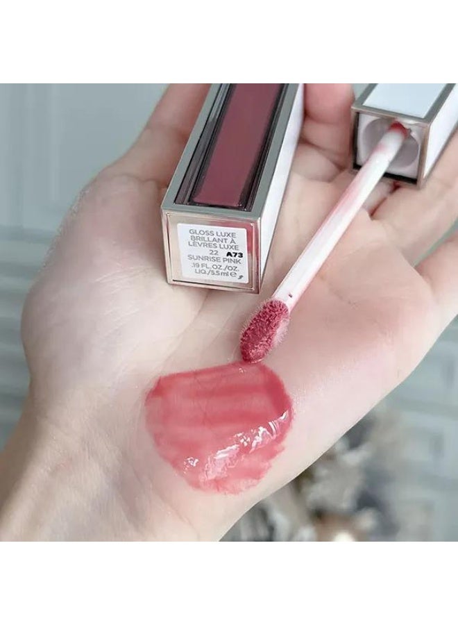 Tom Ford Gloss Luxe - 22  Sunrise Pink - Image 3