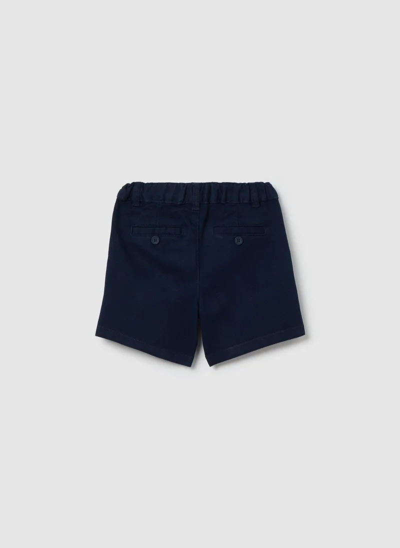 Ovs Bermuda Shorts In Dobby With Pockets