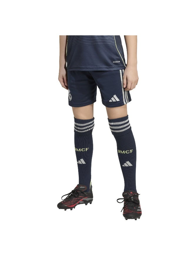 Adidas Real A Sho Y Blue Football Shorts For Junior 7-8Y - Image 2