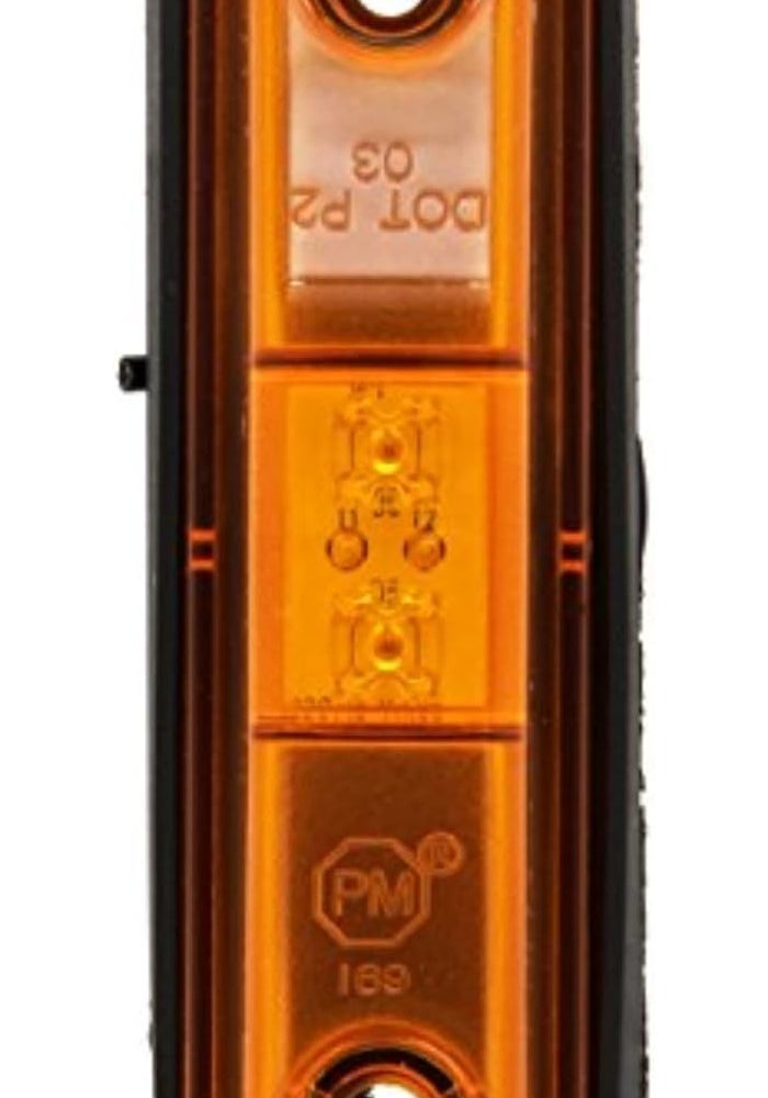 Peterson V169KA 169 Series Piranha LED Clearance/Side Marker Light - Amber Kit - Image 1