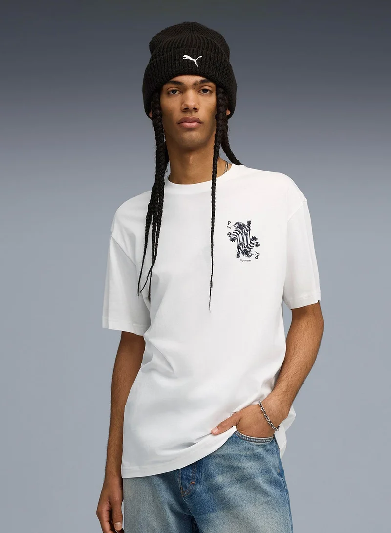 بوما تيشيرت بلاي ريلاكسد بطبعة جرافيك