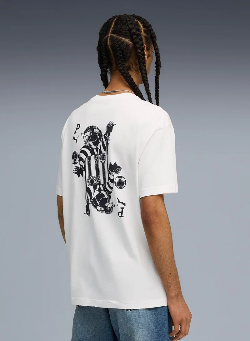 بوما تيشيرت بلاي ريلاكسد بطبعة جرافيك