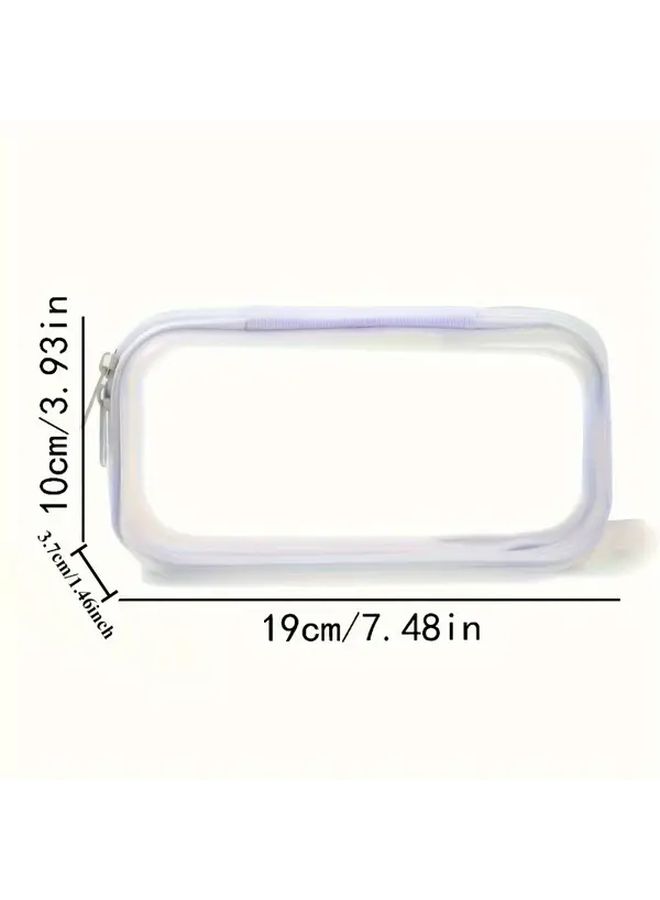 Clear Stackable Makeup Bags 4 Pack for Travel Cosmetic Storage - Image 4