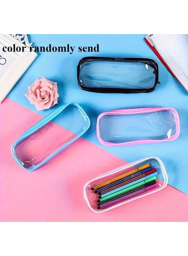 Clear Stackable Makeup Bags 4 Pack for Travel Cosmetic Storage - Image 5