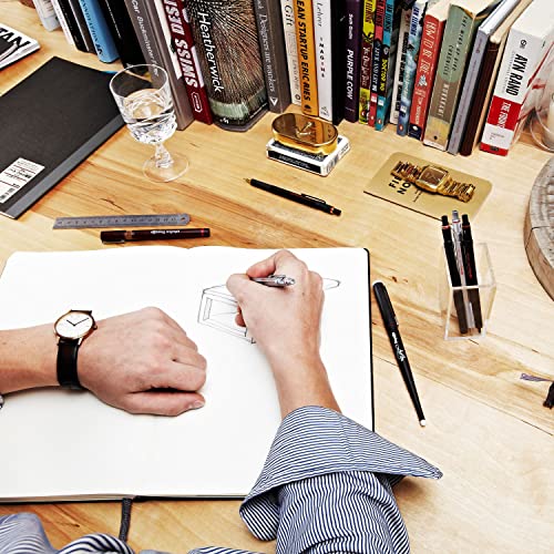 Rotring قلم رصاص ميكانيكي روتراينج 600 | HB 0.7 مم | جسم معدني أحمر بالكامل | أسطوانة سداسية - Image 5