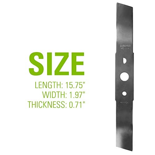 Greenworks Replacement Lawn Mower Blade (Fits : 16' Mower / 25322 / 25242) - Image 3