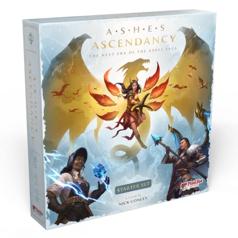 Plaid Hat Games Ashes Ascendancy Starter Set by Plaid Hat Games Ages 14 12 Players 3060 Minute Playing Time Strategic Fantasy Card Dice Battle Game - Image 3