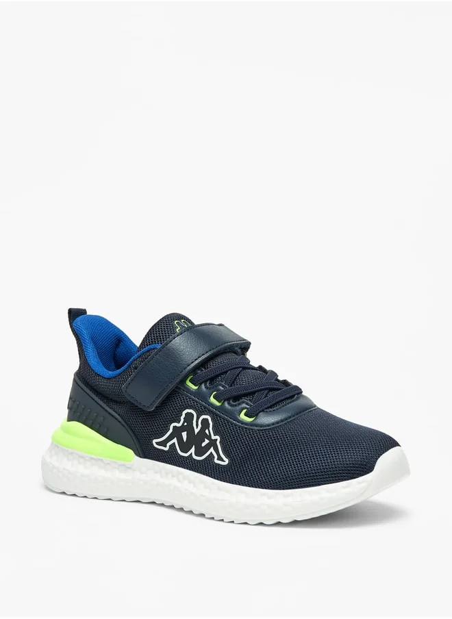 كابا Boys' Colourblock Walking Shoes with Hook and Loop Closure