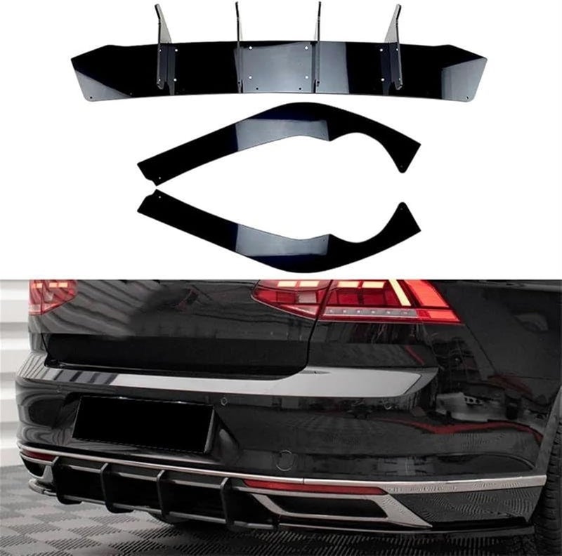QASULER Rear Bumper Spoiler for VW Magotan and Passat B8.5 - Image 2