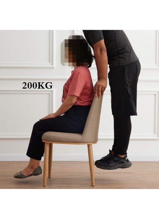 SMART HOME Modern Comfortable Padded Chair Living Room Dining Chair Makeup Room Chair Cafe Chair  - Image 5