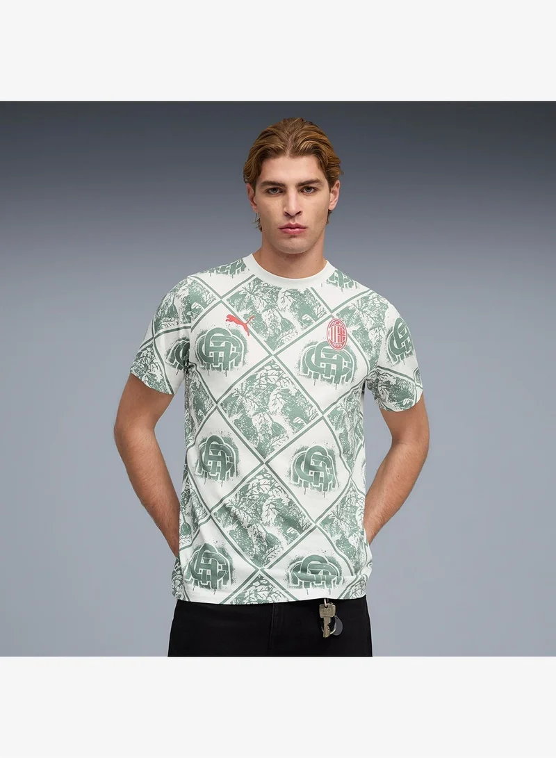 PUMA Ac Milan Ftblculture All-Over Printed T-Shirt