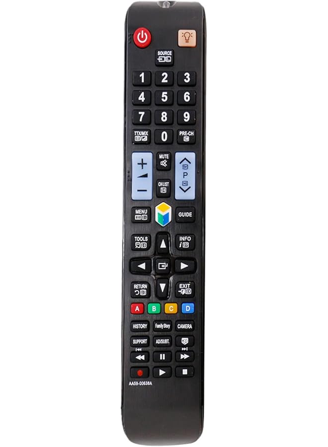 The Bros AA59-00638A Replaced Remote Control Fit for Panasonic LED LCD TV AA59-00637A AA59-00639A UN60F8000 UE46ES8000U UE55ES8000U UE40ES8000 UE46ES8000 UE55ES8000 - Image 1