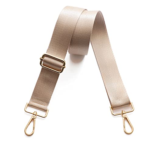 S-Jacorry Purse Strap Replacement Crossbody Wide Shoulder Strap Adjustable Canvas Straps Handbag Strap Replacement Belts - Image 1