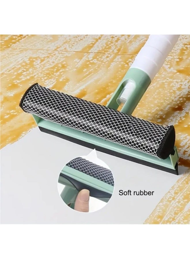 LDQ 3-in-1 High-Pressure Glass Cleaner with Adjustable Spray Nozzle & Scratch-Resistant Squeegee - Stainless Steel, Plastic & Silicone Multi-Surface Cleaning Tool for Car Windows, Bathroom Mirrors, Tile Walls - Home & Commercial Use, Windshield Cleaner, Ergonomic Design - Image 3