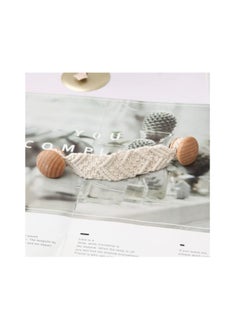 Y&D Rope Knobs Door Handle, KASTWAVE Knot Cabinet Drawer Cupboard Furniture Wooden Pulls Handles for Kitchen Wardrobe knobs Dresser (2 Pack)  - Image 5