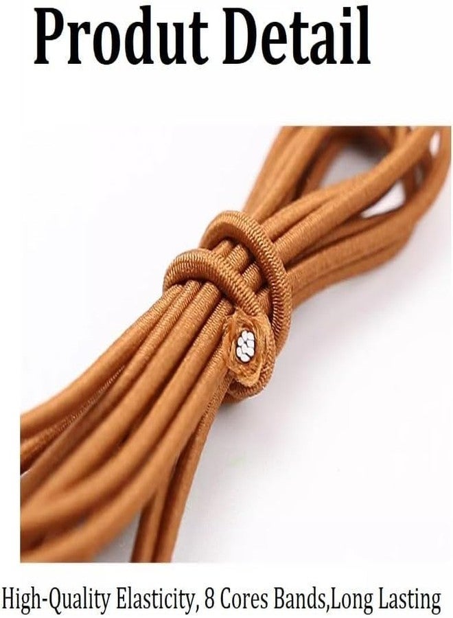Dwpetzo 13 Colors Passport Size Elastic Bands for Travelers Notebook Accessories, Travel Journal Book Closure Bands for Traveler's Notebook Connecting Reffils Inserts - Image 3