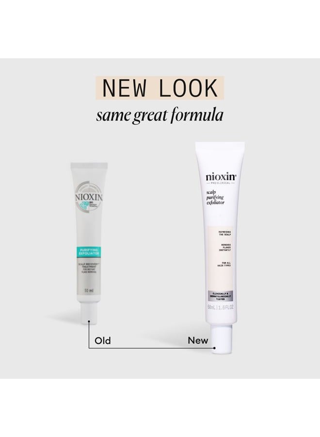 Nioxin Scalp Recovery Purifying Exfoliator, Scalp Exfoliator Dandruff Treatment, 1.6 oz (Packaging May Vary) - Image 2