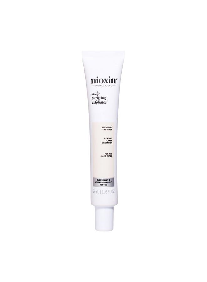 Nioxin Scalp Recovery Purifying Exfoliator, Scalp Exfoliator Dandruff Treatment, 1.6 oz (Packaging May Vary) - Image 1