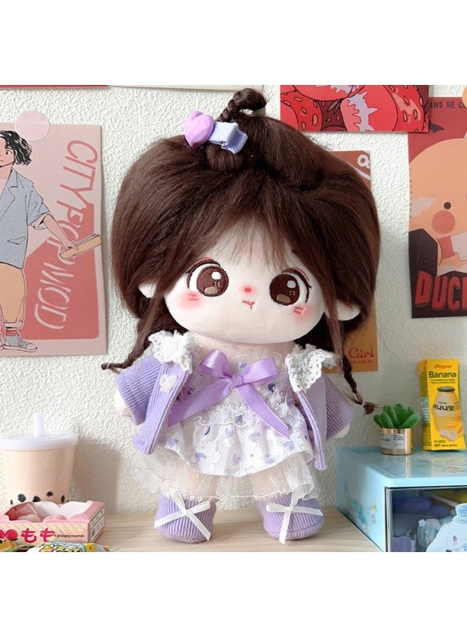 Official Genuine Annual Cotton Doll 20cm Doll Clothes With Skeleton Nude Doll Can Be Changed Plush Doll In Stock-Specifications:20cm (skeleton Has Been Taken Care Of)-Color: Annual Naked Baby + Puppy Sweater + Gift - Image 4