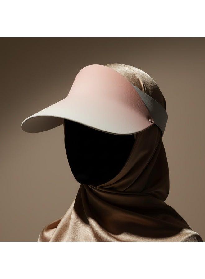 Adjustable Sun Visor Hat - Wide Brim UV Protection Sports Cap - Ideal for Travel, Beach, and Daily Use - Stylish Colors - Image 2