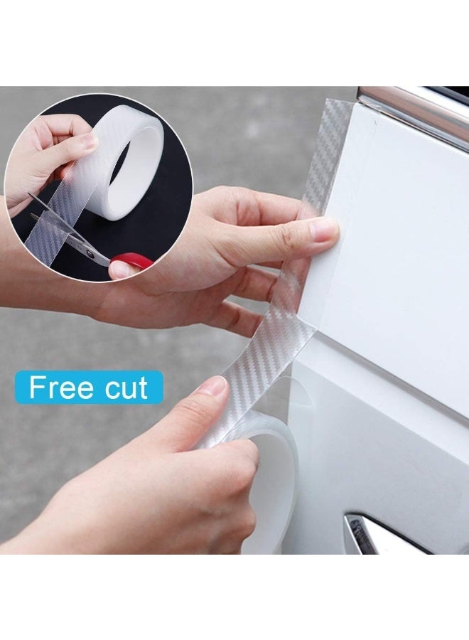 كيلا فيلم تغليف السيارات، 7 سم × 5 م، شفاف، واقي حافة الباب ضد الصدمات، شريط حماية مضاد للخدش، واقي عتبة الباب المقاوم للماء - Image 4
