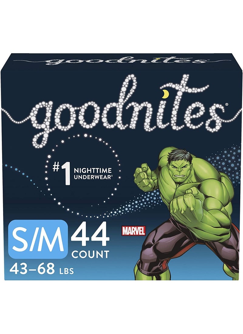 GoodNites - Bedwetting Underwear for Boys, S/m, 44 Ct, Size 4-Boy, 44 Count - Image 1