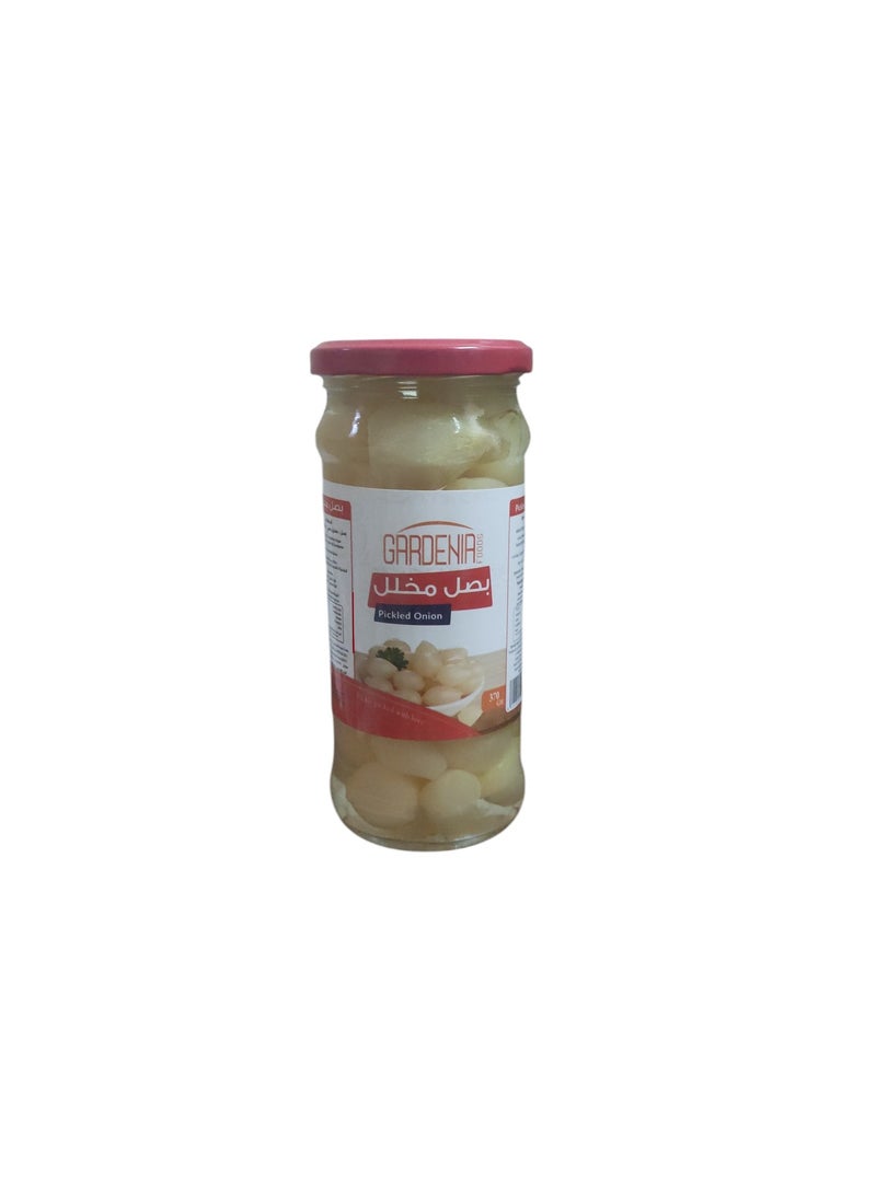 Gardenia Pickled Onions With Glass Bottle - 370 grams - Image 1