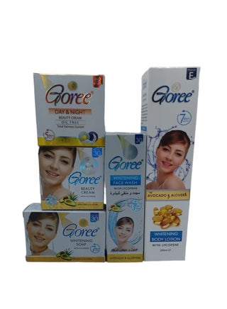 Goreem Whitening And Skin Care Set goree 5 Pieces 476 g | Best 