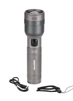 GEEPAS Zoomable LED Flashlight 30W | Perfect for Indoor and Outdoor Use, 10 Hours Continuous Working | Battery Level Indicator and Power Reminder, Lithium Battery, 2000 Lumens | GFL51096Z  - Image 3