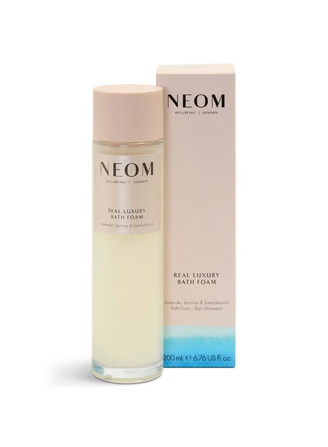 NEOM Real Luxury De-Stress Bath Foam (200ml) - Image 1