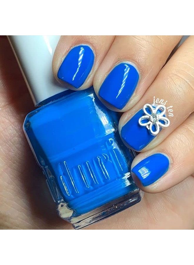 duri Nail Polish, 160N Tsunami, Neon Blue, Matte, Opaque, 0.5 fl.oz. - Image 4