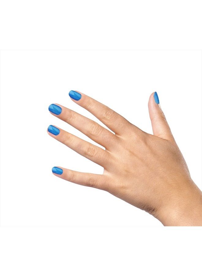 duri Nail Polish, 160N Tsunami, Neon Blue, Matte, Opaque, 0.5 fl.oz. - Image 3