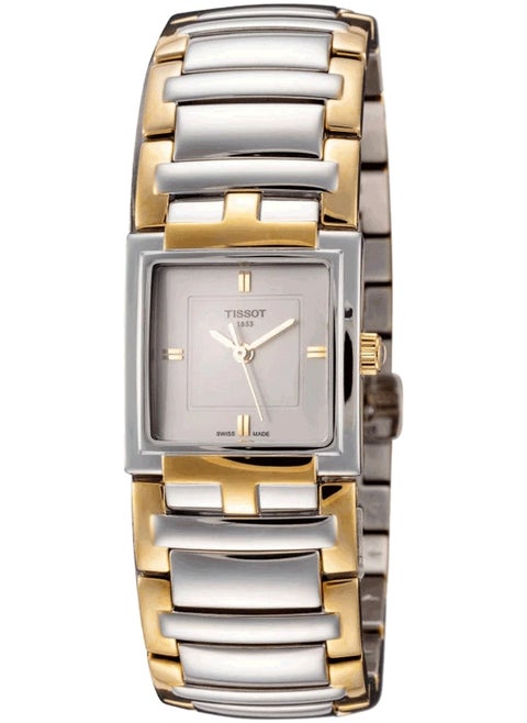 T-Evocation White Dial Ladies Watch